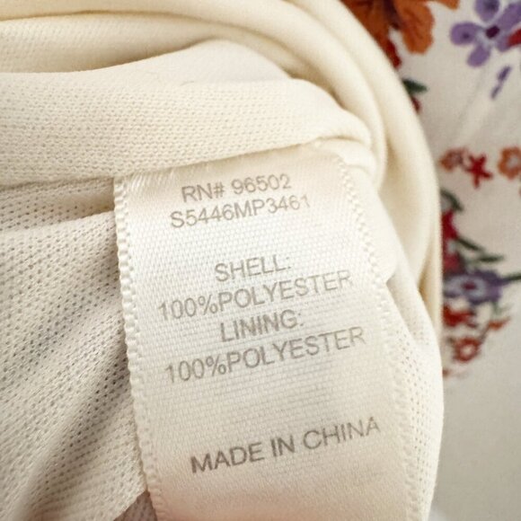 Sandy & Sid Ditzy Floral Chiffon Maxi Dress Boho Cottagecore Y2K Peasant Medium - Picture 7 of 11